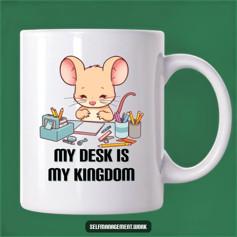 Funny Mouse Desk Organizer Mug: A Hilarious Gift for the Meticulous.