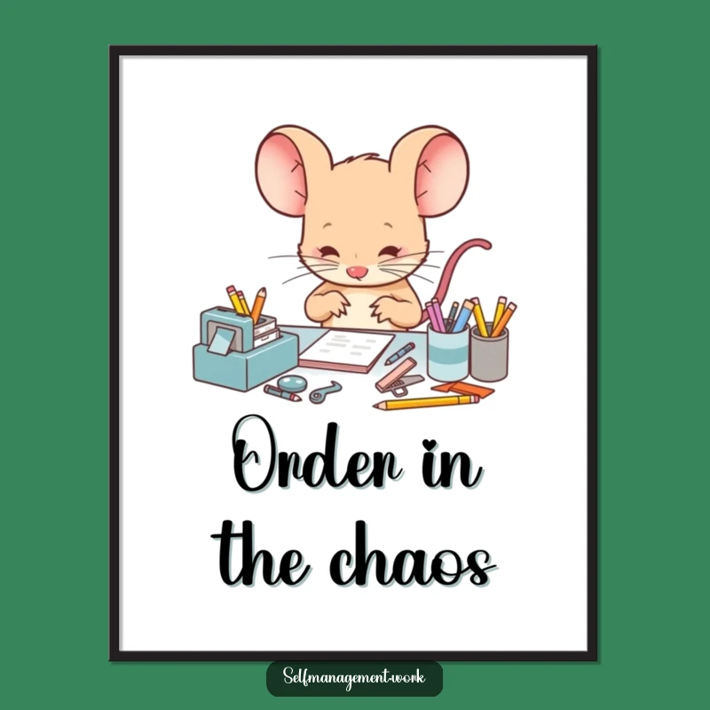 Funny Mouse Digital Art: Hilarious Meticulousness for Your Walls.